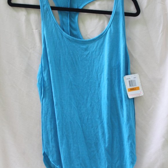 Rebellious One Tops - NWT Juniors Rebellious One Tank Top Hi Low Blue S